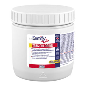 TABS CHLORINE HA PASTILLAS HIGIENIZANTES C/12x500Gr.