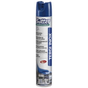 TERGI INOX EN SPRAY LIMPIADOR ACERO INOX C/12x500ML.