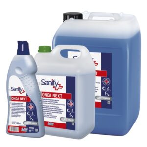 ONDA NEXT DETERGENTE DESINFECTANTE BACTERICIDA HIGIENIZANTE PERFUMADO C/4x5 KG.